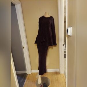 Monika Turtle Vintage Two Piece Sweater-Skirt